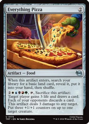 Everything Pizza (TMT-173) (Foil)