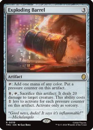 Exploding Barrel (TMC-039)