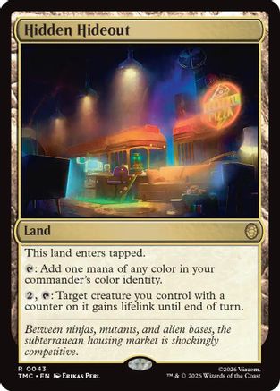 Hidden Hideout (Surge Foil) (TMC-043)