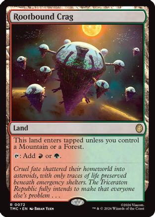 Rootbound Crag (Surge Foil) (TMC-072)