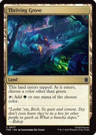 Thriving Grove (Surge Foil) (TMC-077)