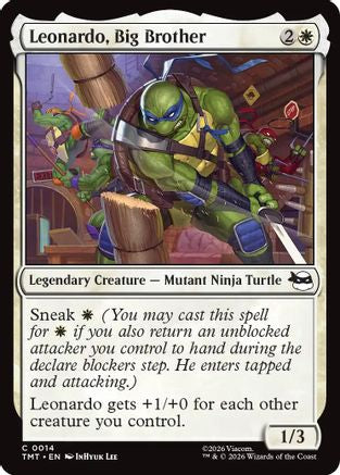 Leonardo, Big Brother (TMT-014) (Foil)
