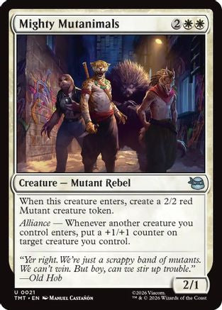 Mighty Mutanimals (TMT-021) (Foil)