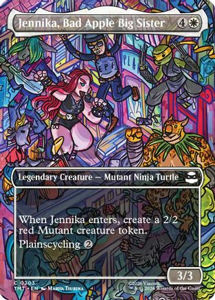 Jennika, Bad Apple Big Sister (Borderless) (TMT-203) (Foil)