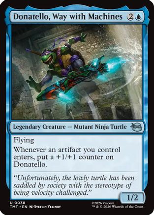 Donatello, Way with Machines (TMT-038)
