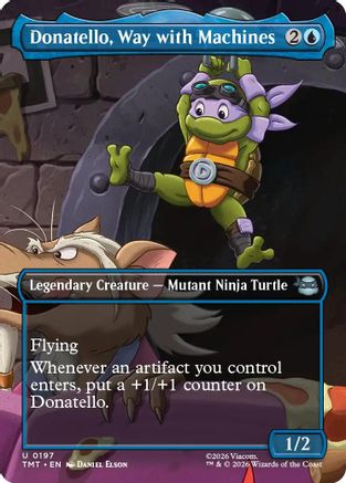 Donatello, Way with Machines (Borderless) (TMT-197)