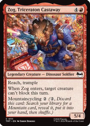 Zog, Triceraton Castaway (TMT-111)