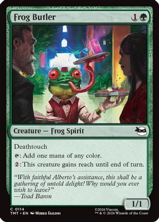 Frog Butler (TMT-114) (Foil)
