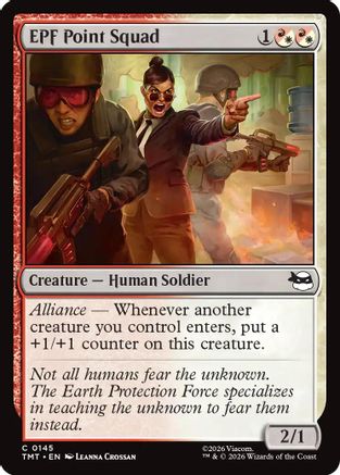 EPF Point Squad (TMT-145) (Foil)