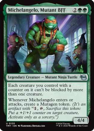 Michelangelo, Mutant BFF (TMT-120)