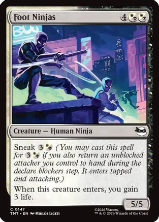 Foot Ninjas (TMT-147) (Foil)