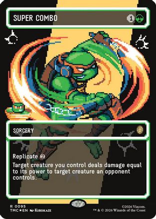 Super Combo (Borderless) (Surge Foil) (TMC-095)
