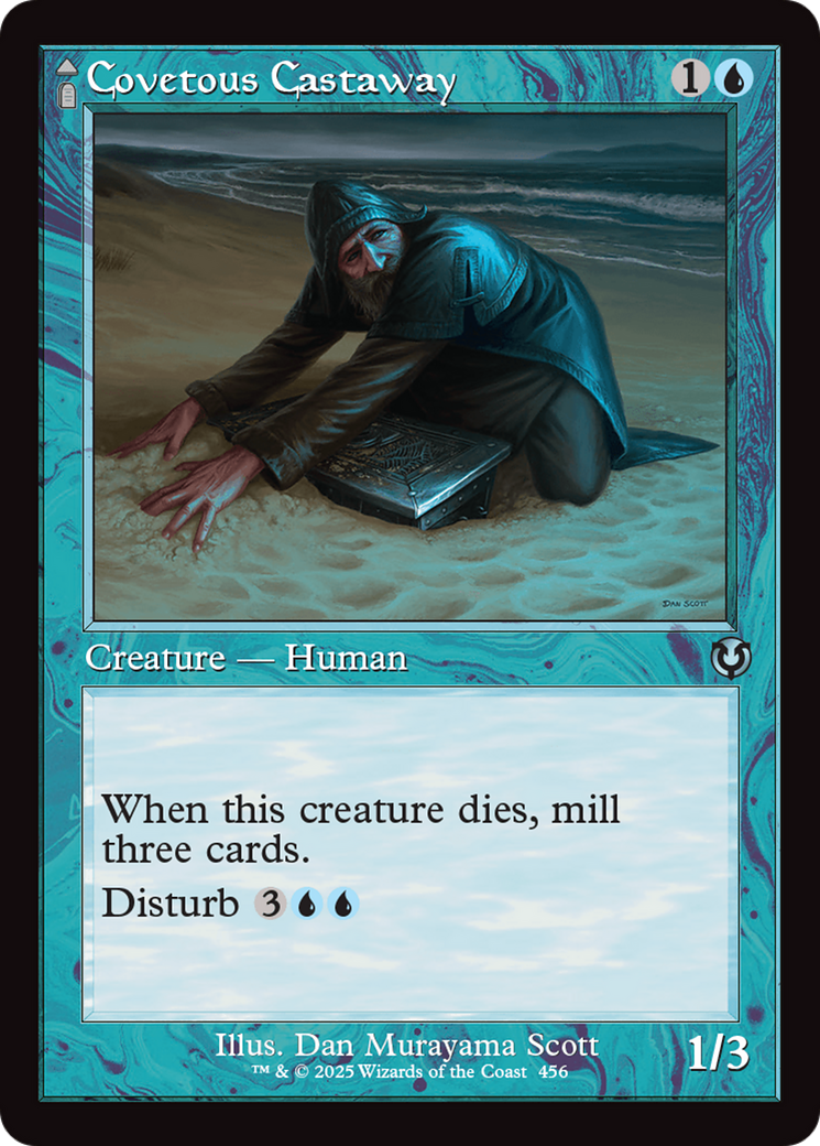 Covetous Castaway // Ghostly Castigator (INR-456) (Foil)