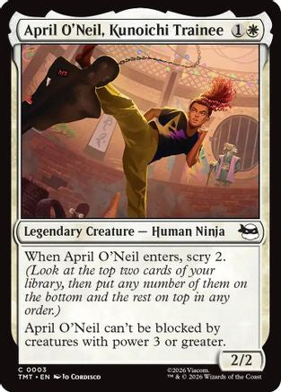 April O'Neil, Kunoichi Trainee (TMT-003)