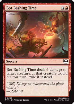 Bot Bashing Time (TMT-085) (Foil)