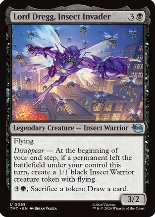 Lord Dregg, Insect Invader (TMT-065) (Foil)