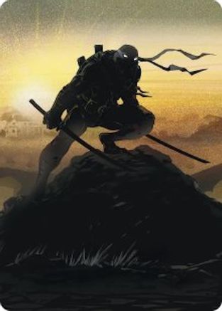 Leonardo, Sewer Samurai Art Card (20/54) (ASTMT-020)