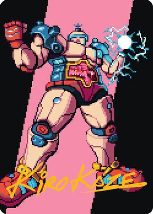 Krang, the All-Powerful Art Card (Gold-Stamped Signature) (ASTMT-034)