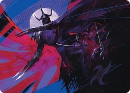 Shredder's Technique Art Card (ASTMT-007)