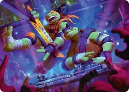 Mikey & Don, Party Planners Art Card (ASTMT-015)