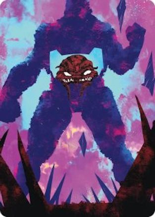 Krang, Utrom Warlord Art Card (ASTMT-021)