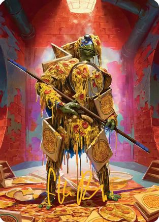 Commander's Plate Art Card (Gold-Stamped Signature) (ASTMT-050)
