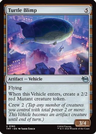 Turtle Blimp (TMT-180) (Foil)