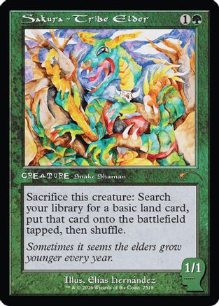 Sakura-Tribe Elder (2518) (SLD-2518) (Foil)
