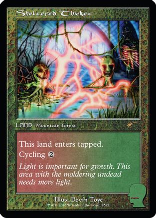 Sheltered Thicket (SLD-2522) (Foil)