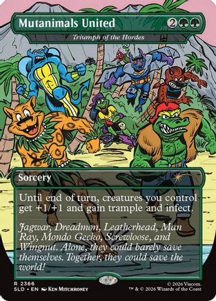 Mutanimals United - Triumph of the Hordes (SLD-2366)