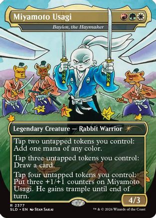 Miyamoto Usagi - Baylen, the Haymaker (SLD-2377) (Foil)