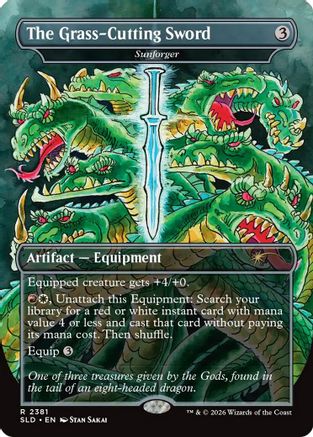 The Grass-Cutting Sword - Sunforger (SLD-2381)
