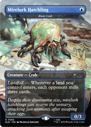 Mirelurk Hatchling - Ruin Crab (SLD-7095) (Foil)