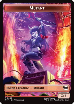 Mutant // Mutagen Double-Sided Token (TMT-7 // 9)