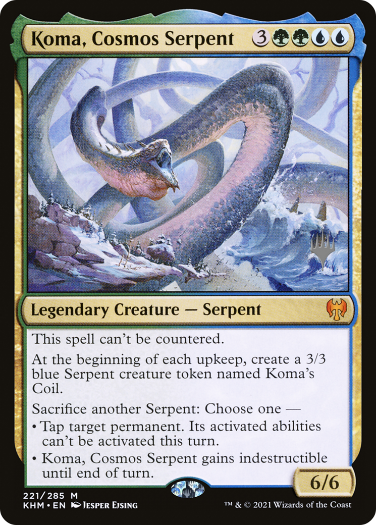 Koma, Cosmos Serpent (PPKHM-221P) (Foil)