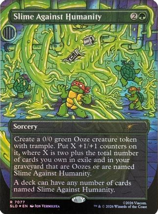 Slime Against Humanity (7077) (SLD-7077) (Foil)