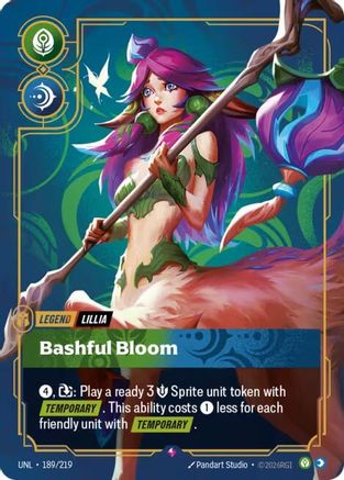 Lillia - Bashful Bloom (UNL-189) (Foil)