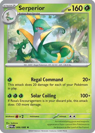 Serperior (POR-006) (Holofoil)
