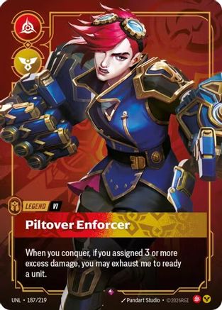 Vi - Piltover Enforcer (UNL-187) (Foil)