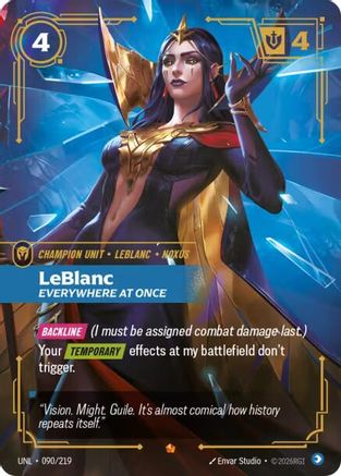 LeBlanc - Everywhere At Once (UNL-090) (Foil)