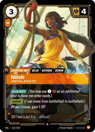 Nilah - Joyful Ascetic (UNL-115) (Foil)