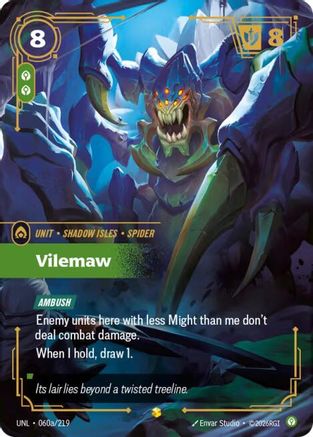 Vilemaw (Alternate Art) (UNL-060a) (Foil)