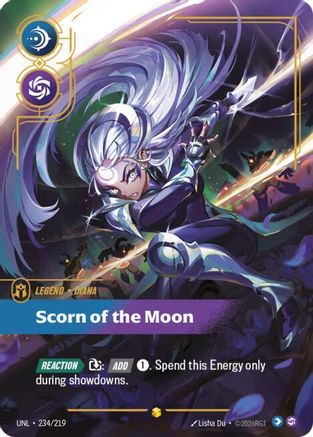 Diana - Scorn of the Moon (Overnumbered) (UNL-234) (Foil)