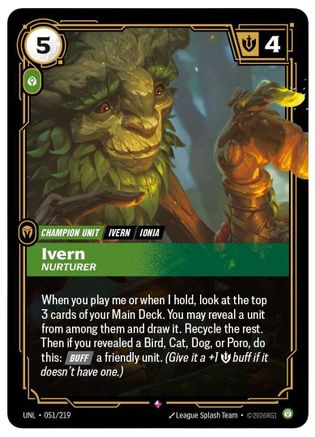 Ivern - Nurturer (UNL-051) (Foil)