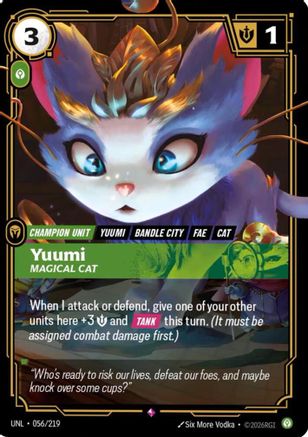 Yuumi - Magical Cat (UNL-056) (Foil)