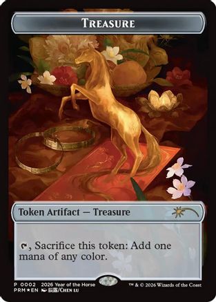 Treasure Token (Year of the Horse 2026) (SSP-002) (Foil)