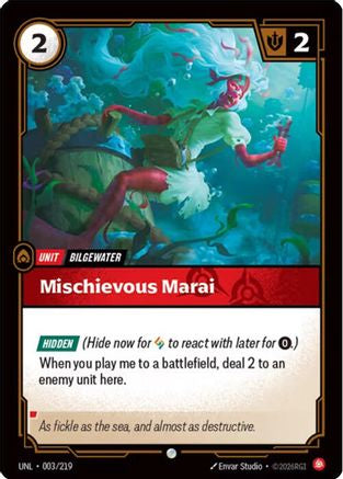 Mischevious Marai (UNL-003) (Foil)