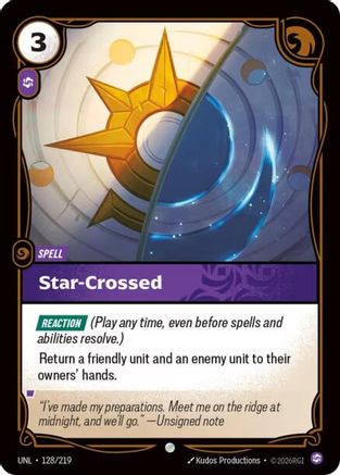 Star-Crossed (UNL-128)