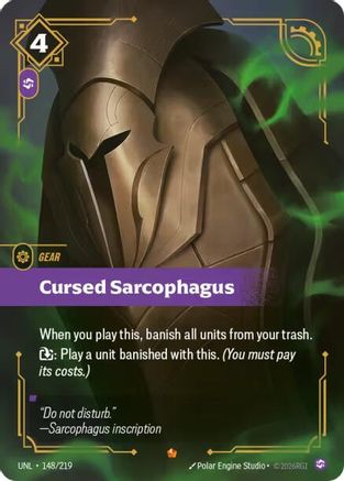 Cursed Sarcophagus (UNL-148) (Foil)