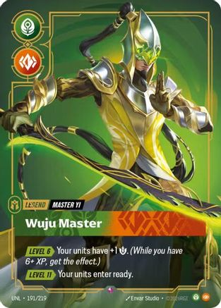 Master Yi - Wuju Master (UNL-191) (Foil)